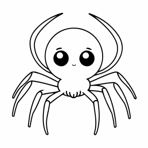 Desenhos de Aranhas de Halloween para colorir