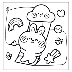 Desenhos de Cozy Friends para colorir