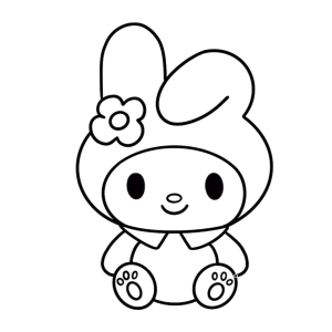 Desenhos de My Melody para colorir