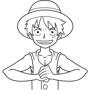 Desenhos de One Piece para colorir