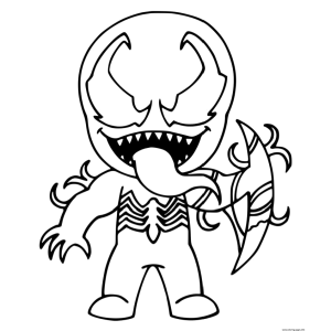 Desenhos de Venom para colorir