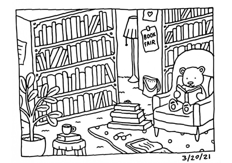 A Aconchegante Tarde Literária do Ursinho