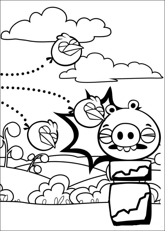 A Batalha dos Angry Birds Contra os Porcos