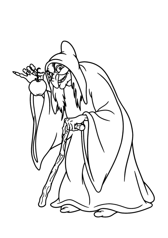 A Malévola Bruxa da Branca de Neve