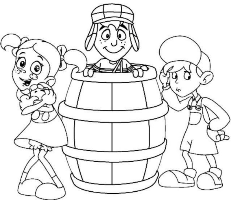 A Turma do Chaves em Ação