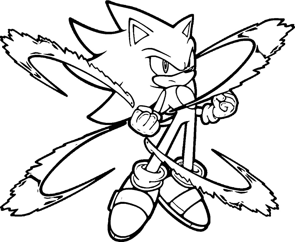A Velocidade de Sonic: Prepare-se para Colorir!