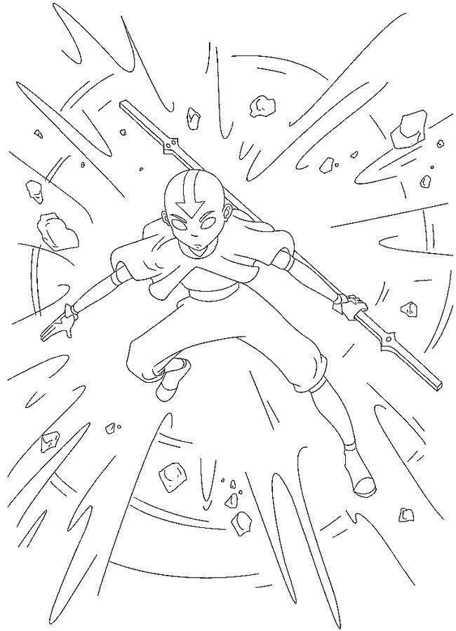 Aang em Ação: Dominação do Ar em Avatar