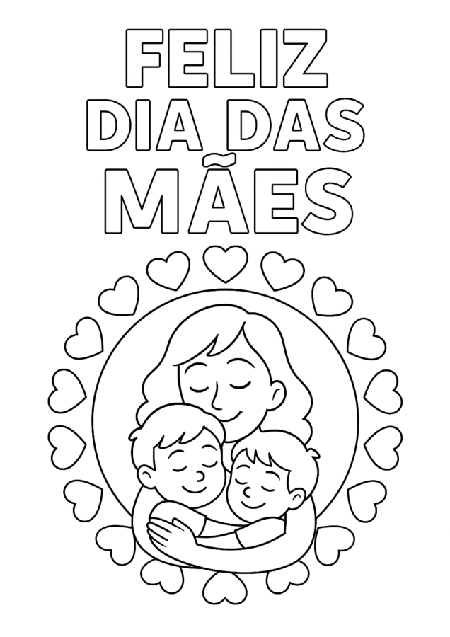 Abraço Encantado de Dia das Mães