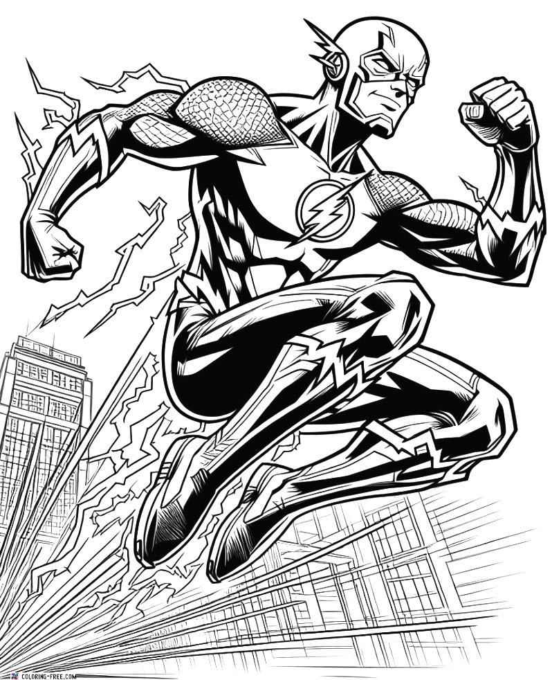 Acelere com o Flash: O Herói em Ação