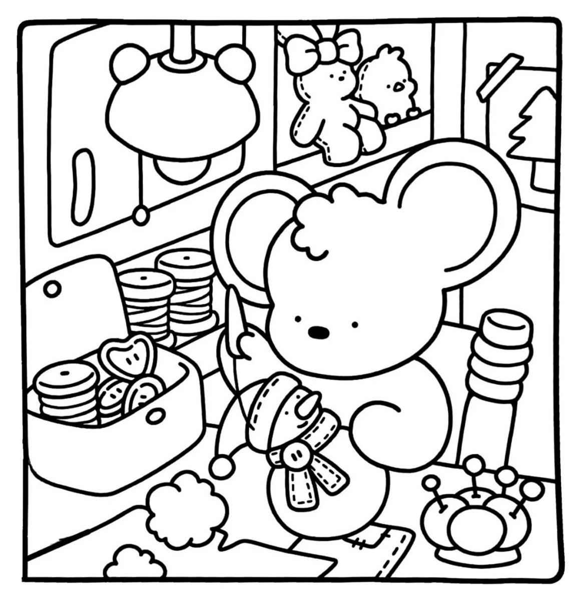 Amigos tomando banho de banheira com flores para colorir