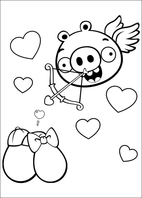Amor Alado com Porquinho Cupido