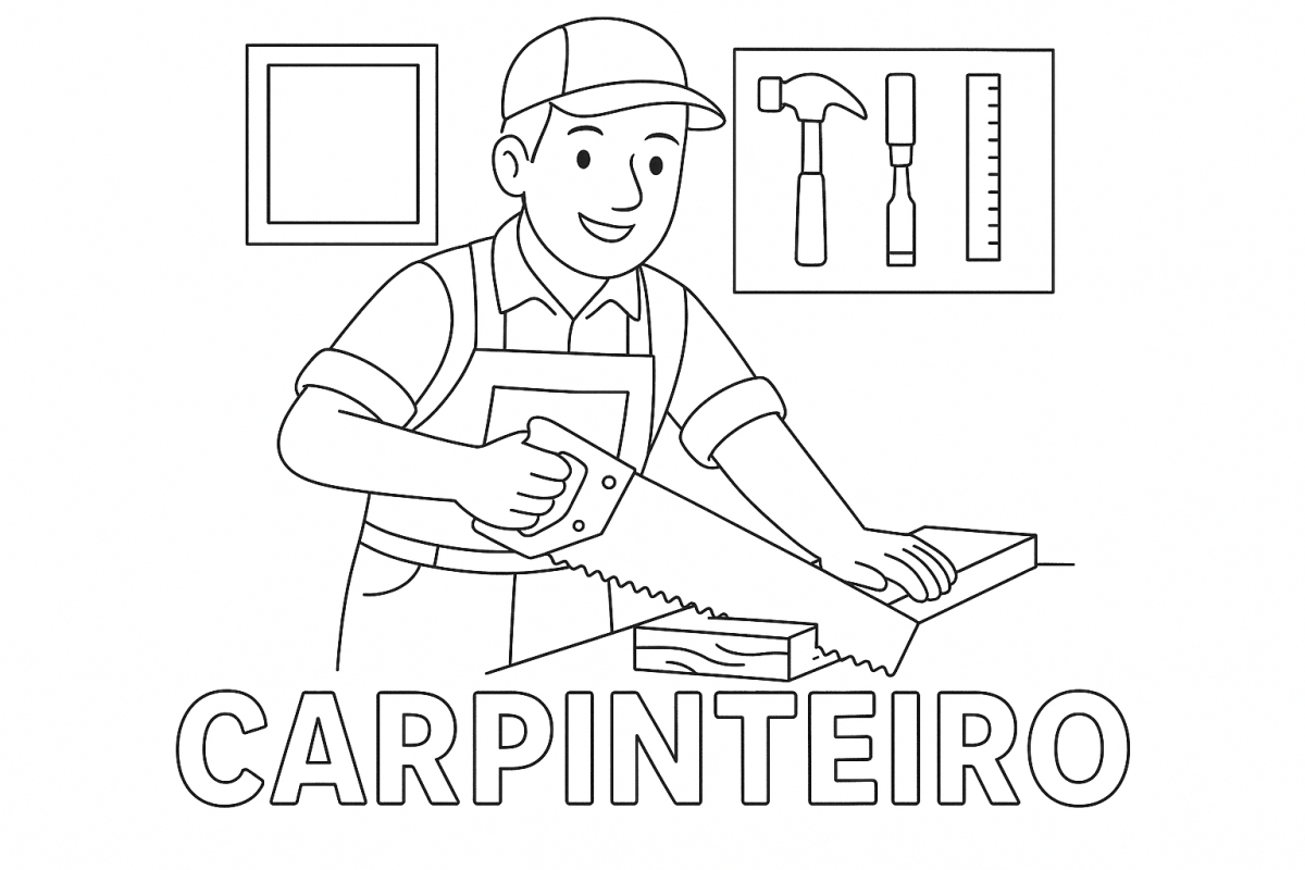 Arte do Carpinteiro em Ação