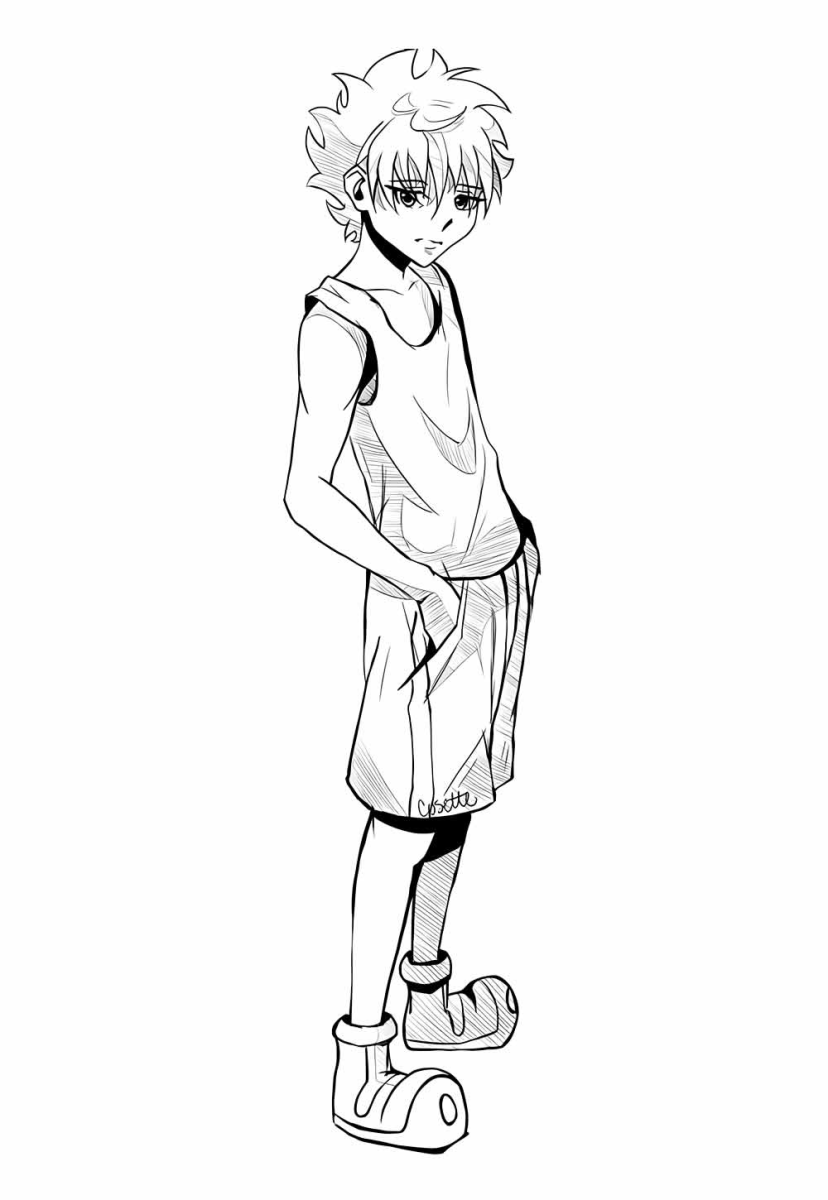 Arte de Hunter × Hunter: Estilo e Atitude