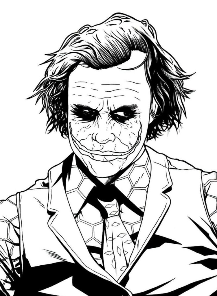 Arte Incrível do Coringa: Para Colorir!
