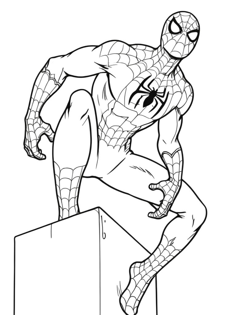 Arte Vibrante do Homem-Aranha