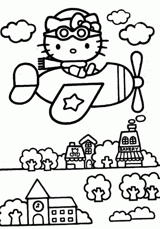 Aventura Aérea com Hello Kitty