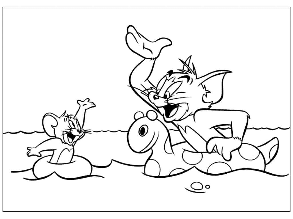 Aventura Aquática com Tom e Jerry
