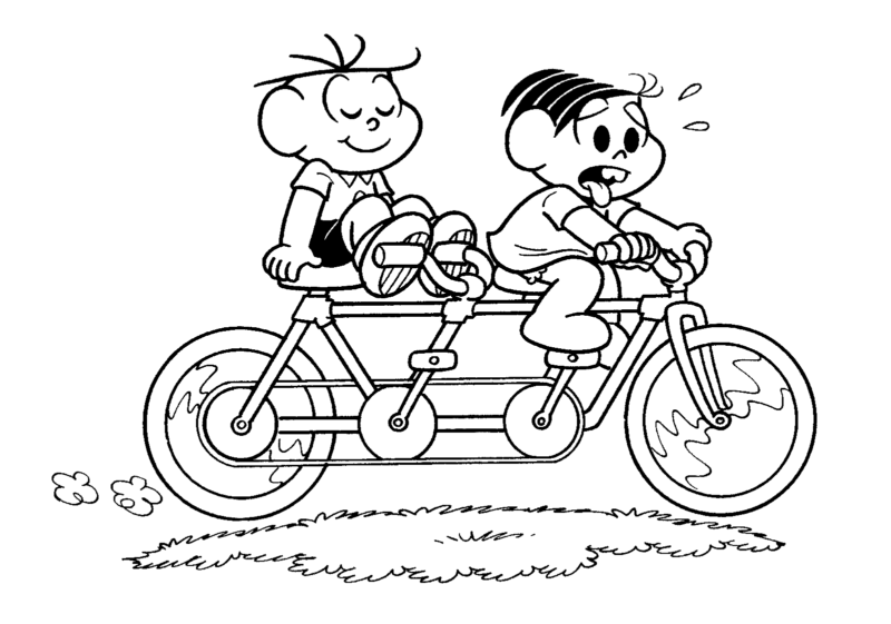 Aventura de Bicicleta com a Turma da Mônica
