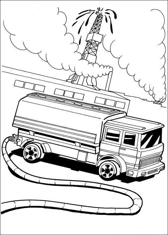 Aventura com Caminhão Tanque Hot Wheels