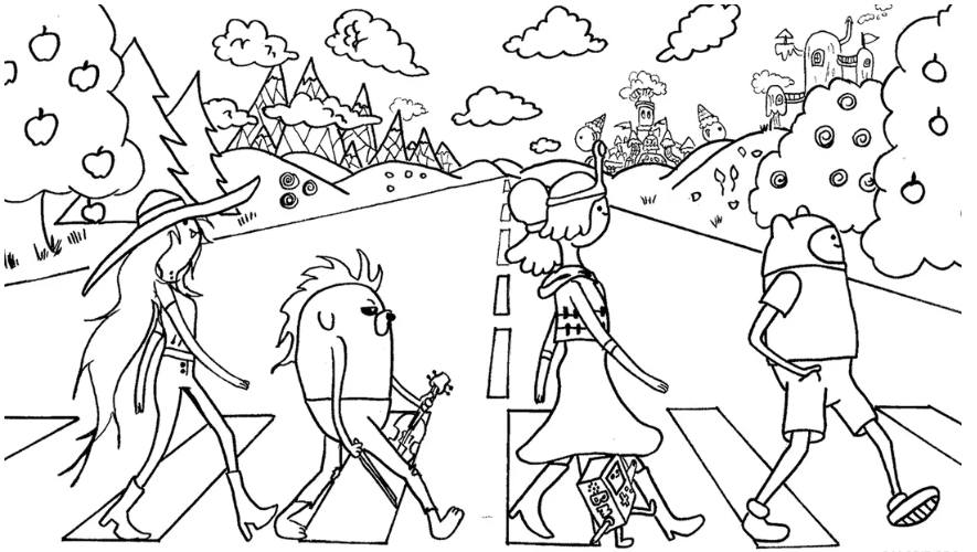 Aventura no Caminho: O Quarteto de Ooo