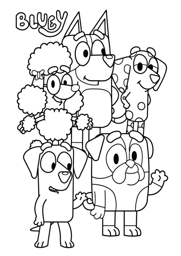 Aventura Canina com Bluey e Amigos