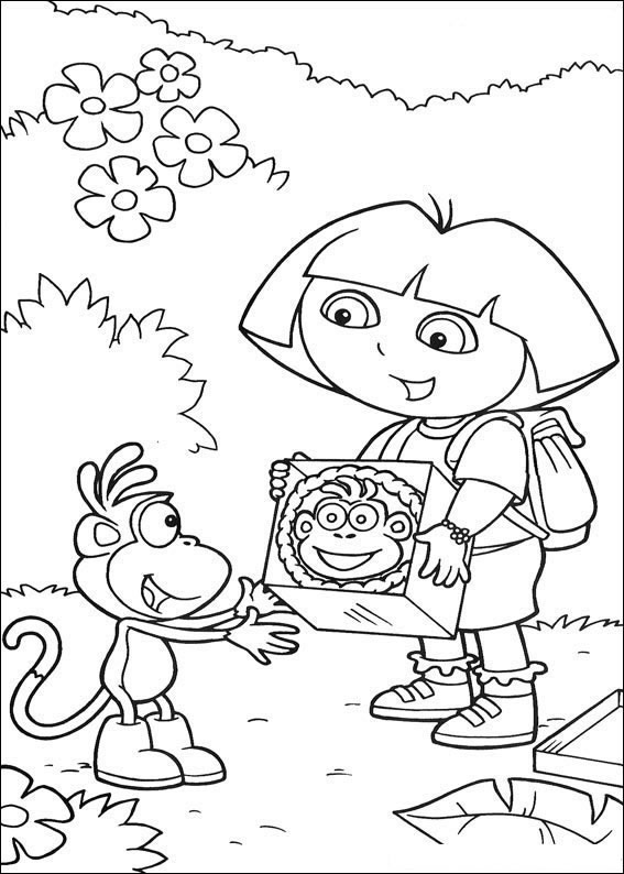 Aventura Colorida com Dora e Botas