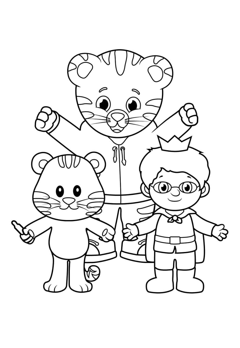 Aventura Colorida com Daniel Tigre e Amigos