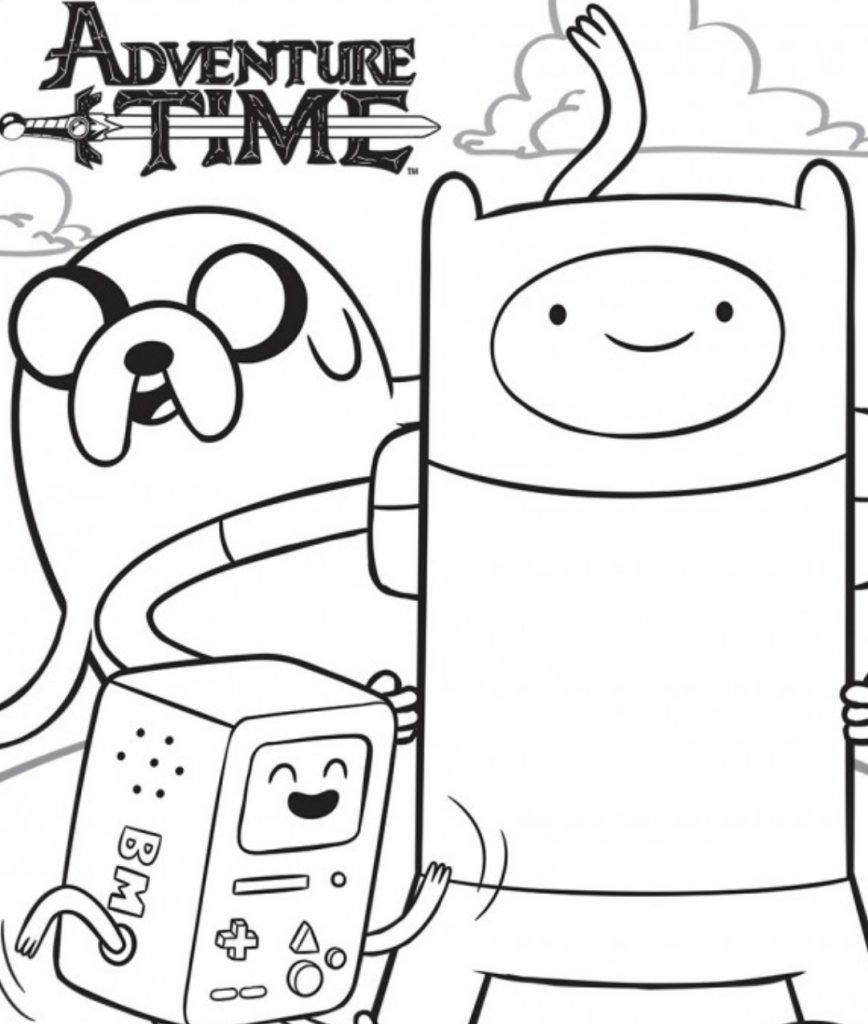 Aventura Colorida com Finn, Jake e BMO