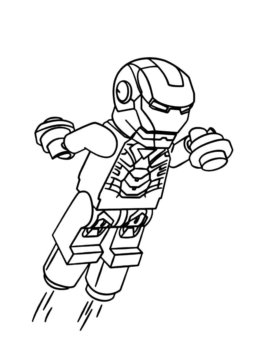 Aventura Colorida do LEGO Iron Man