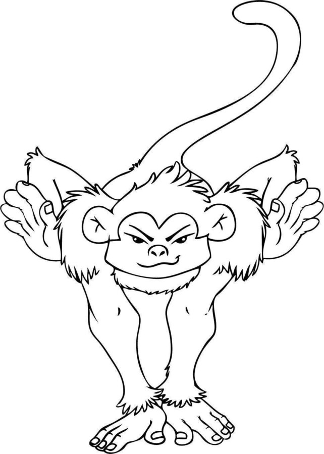 Aventura Colorida com o Macaco Brincalhão