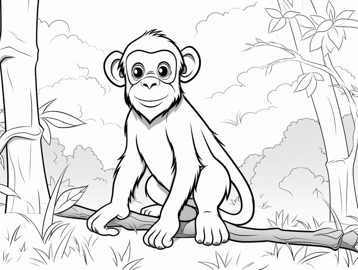 Aventura Colorida na Selva dos Macacos