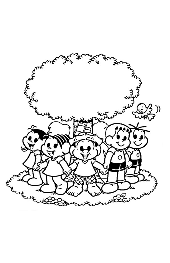 Aventura Colorida com a Turma da Mônica