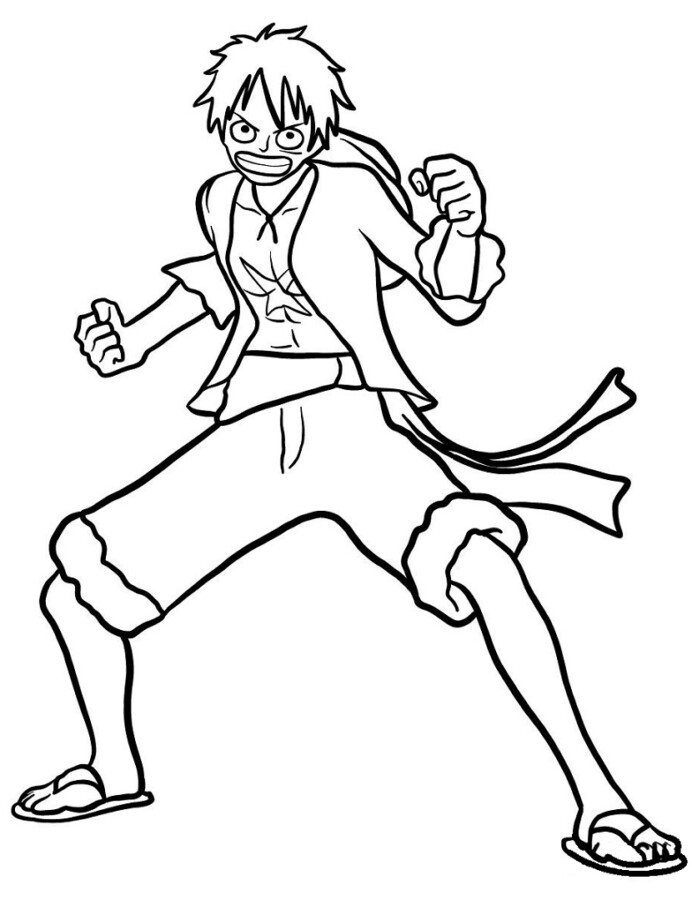 Aventura com Luffy em Ação