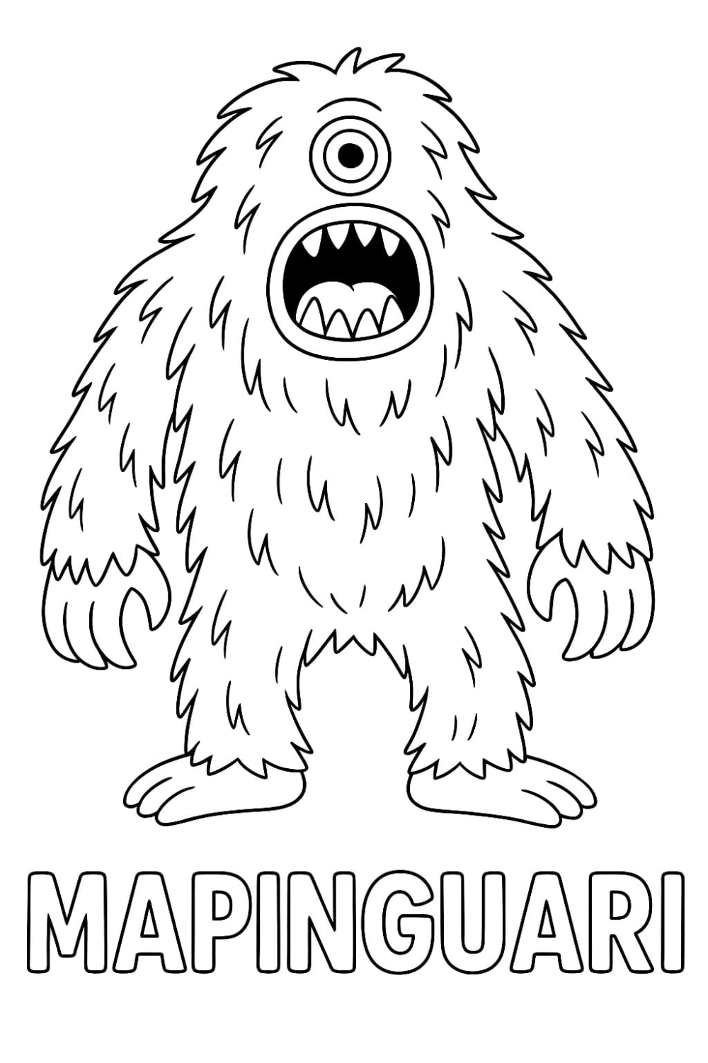 Aventura com o Mapinguari Lendário