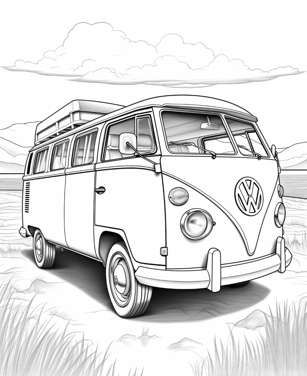 A Aventura Começa com a Clássica Kombi VW