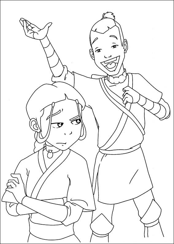 Aventura Cômica com Katara e Sokka