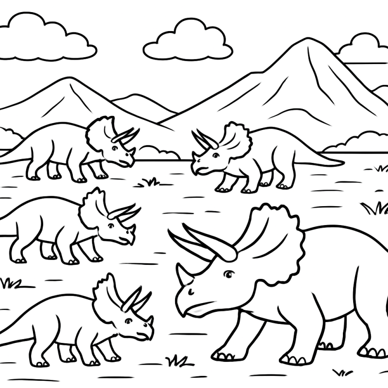 Aventura Cretácea com Tricerátopos