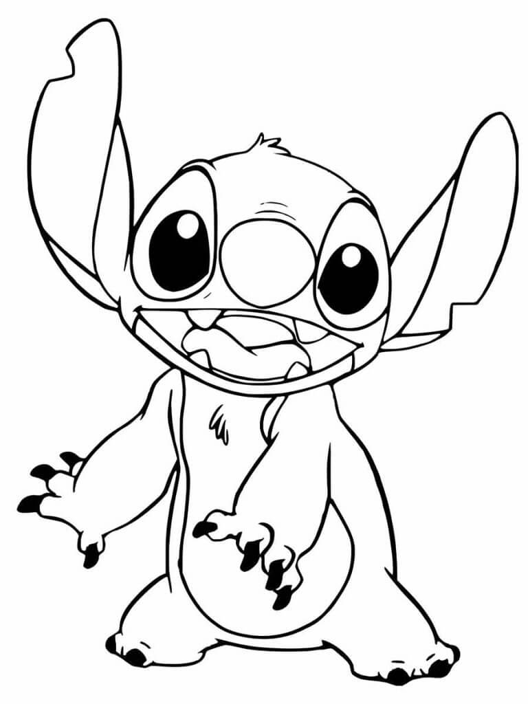 Aventura de Colorir com Stitch
