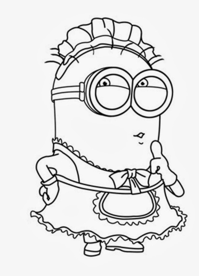Aventura de Colorir com o Minion Empregado