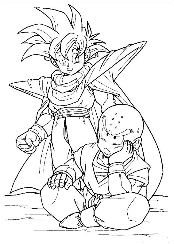 Aventura de Goten e Krillin em Dragon Ball Z