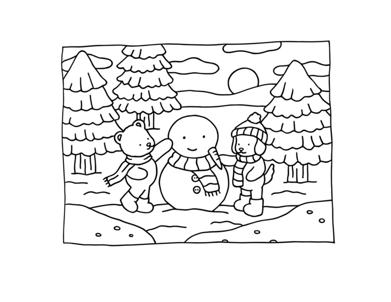 Aventura de Inverno com Amigos na Neve