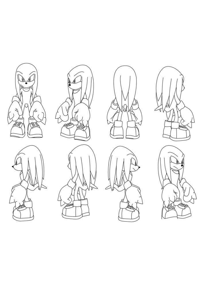 Aventura de Knuckles: Perspectivas Dinâmicas