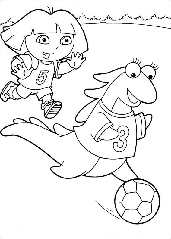 Aventura no Futebol com Dora e Amigos