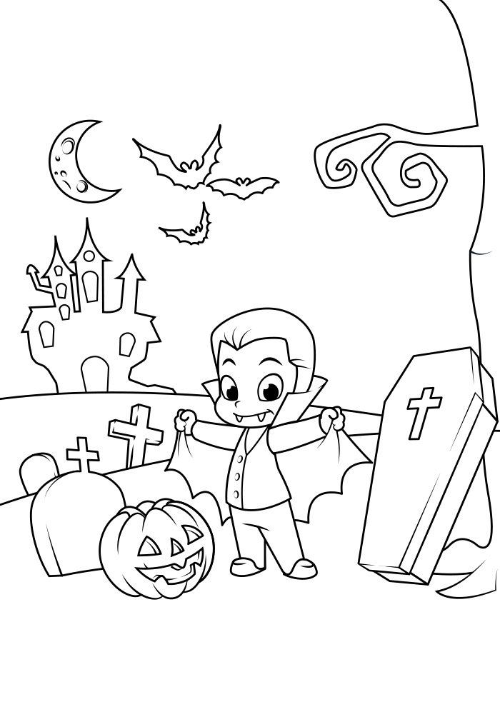 Aventura de Halloween com o Pequeno Vampiro