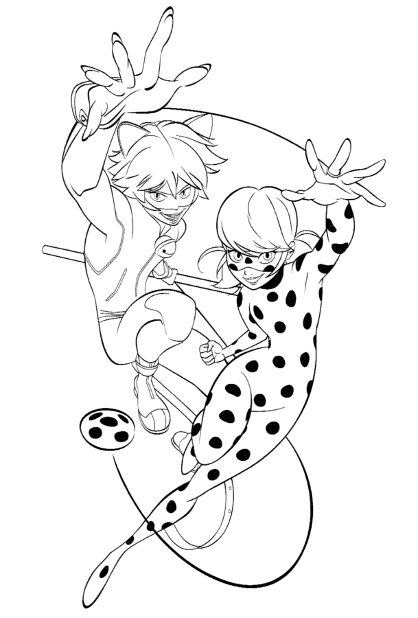 Aventura Heroica de Ladybug e Gato