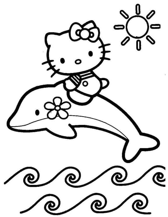 Aventura Marinha com Hello Kitty e o Golfinho