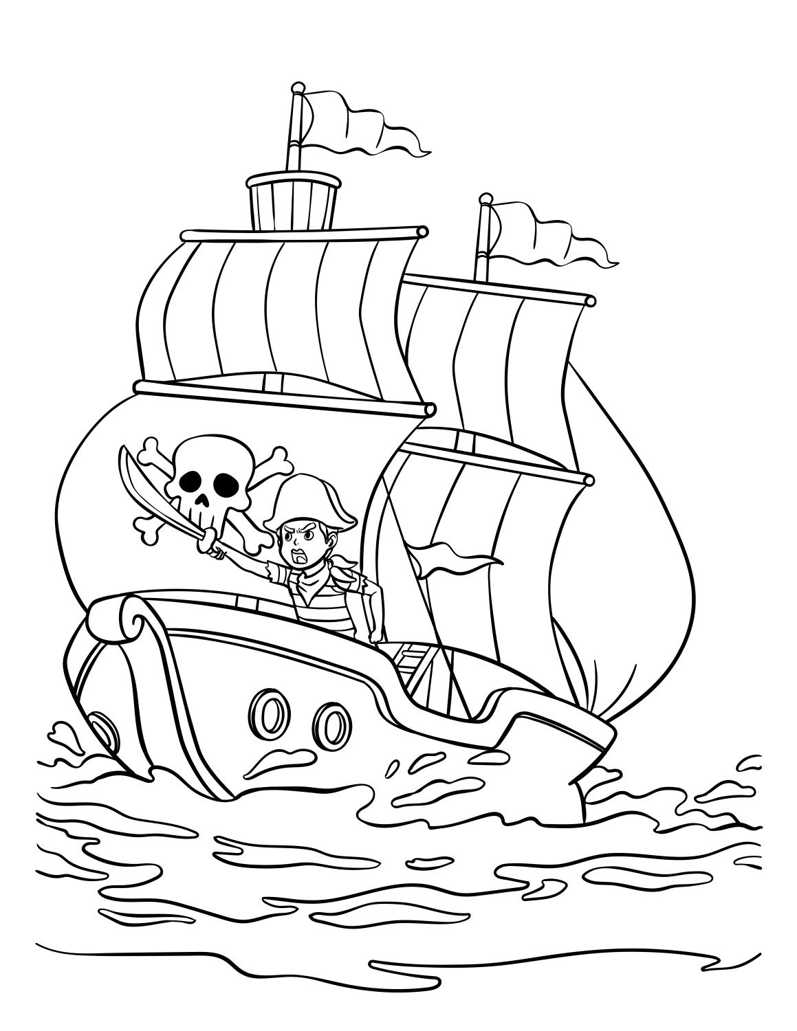 Aventura no Navio Pirata