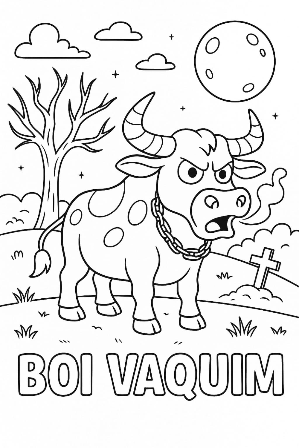 Aventura Noturna com Boi Vaquim