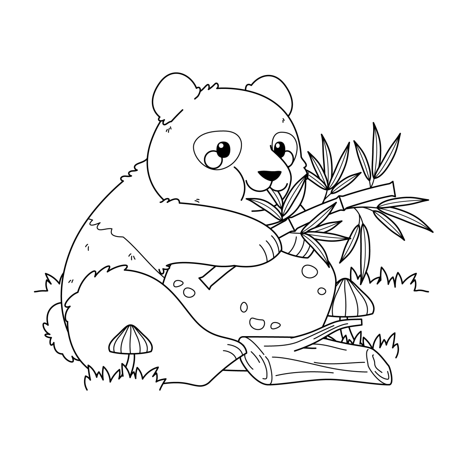Aventura de um Panda Fofo