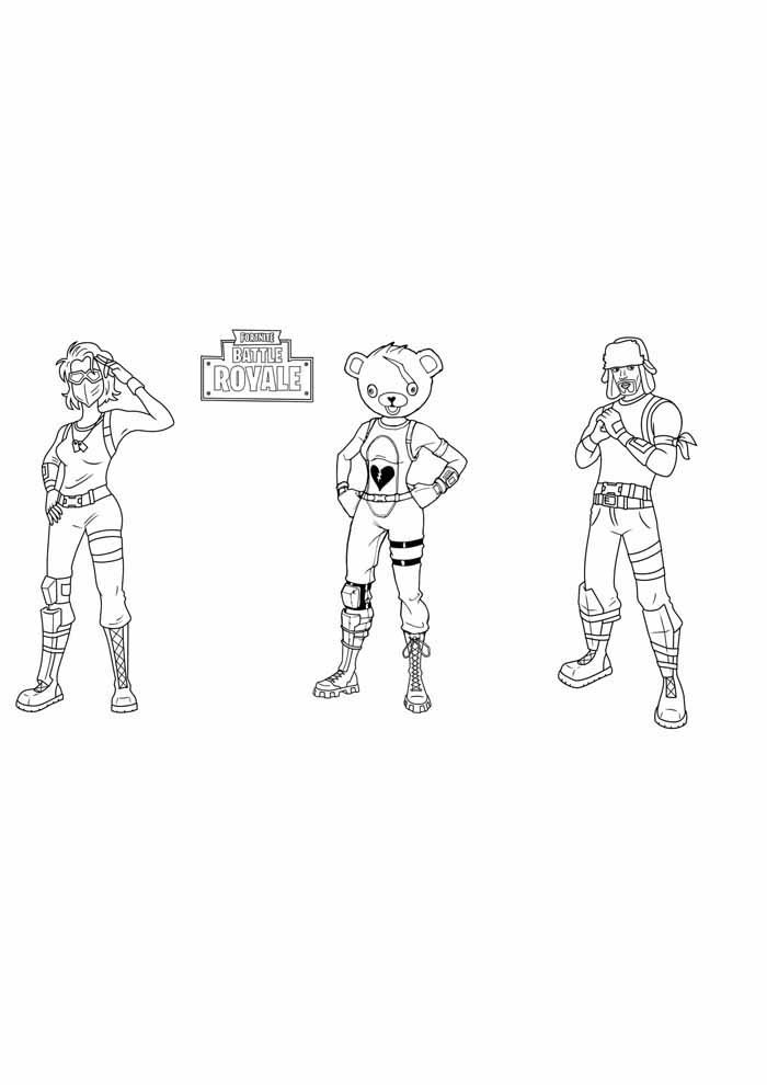 Aventura com Personagens Icônicos de Fortnite